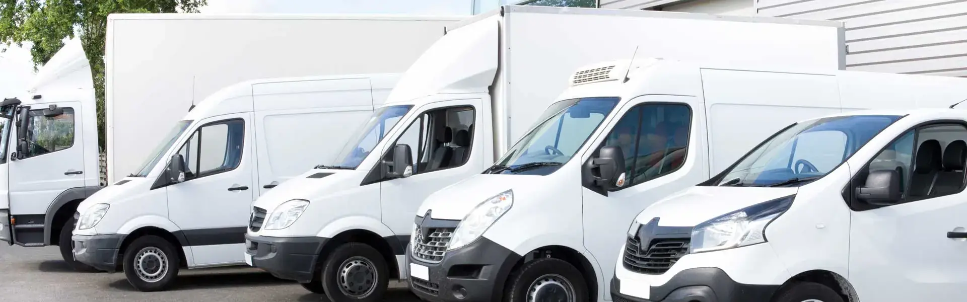 Transporter von Gummi Berger auf der Straße